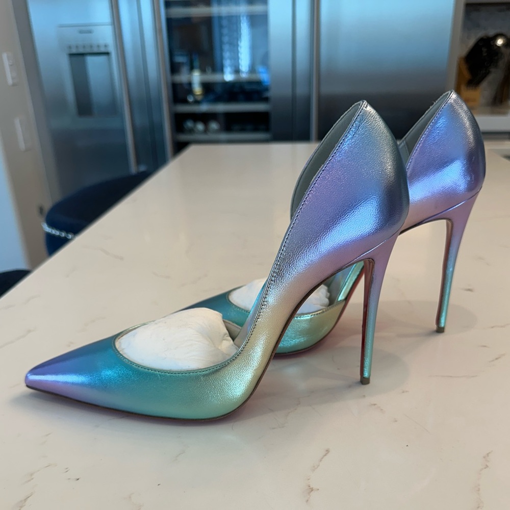 💎Gorgeous💎 Christian Loboutin Iriza Gradient heels 100 NEW 41.5